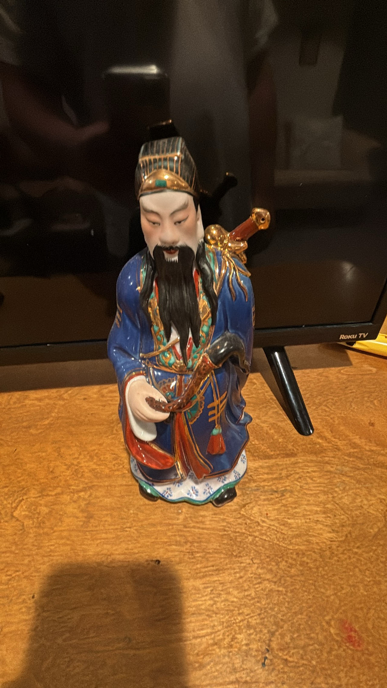 Chinese Porcelain Immortal Figurine