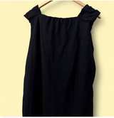 Sleeveless Black Blouse - Image 2