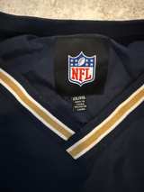 NFL St. Louis Rams V-Neck Pullover Windbreaker Jacket - Image 3