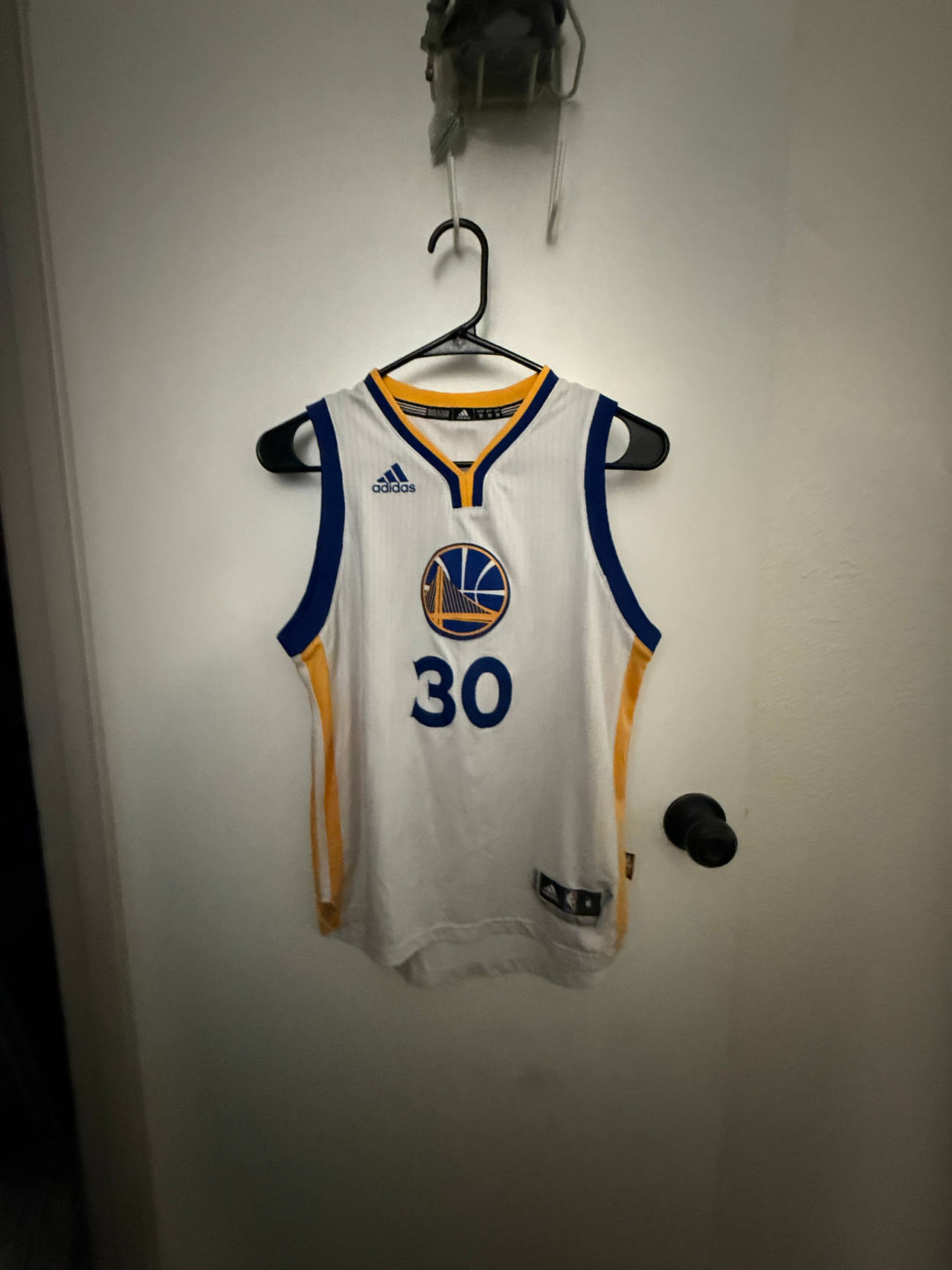 Adidas Stephen Curry Golden State Warriors Swingman Jersey - White