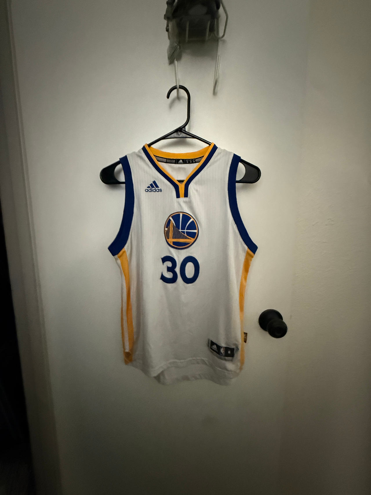 Adidas Stephen Curry Golden State Warriors Swingman Jersey - White
