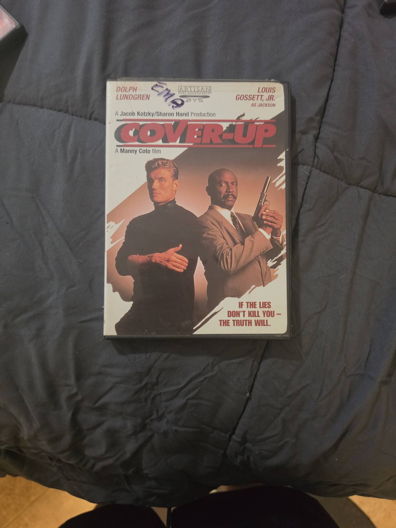 Cover-Up (DVD, 1991) Dolph Lundgren Louis Gossett Jr.