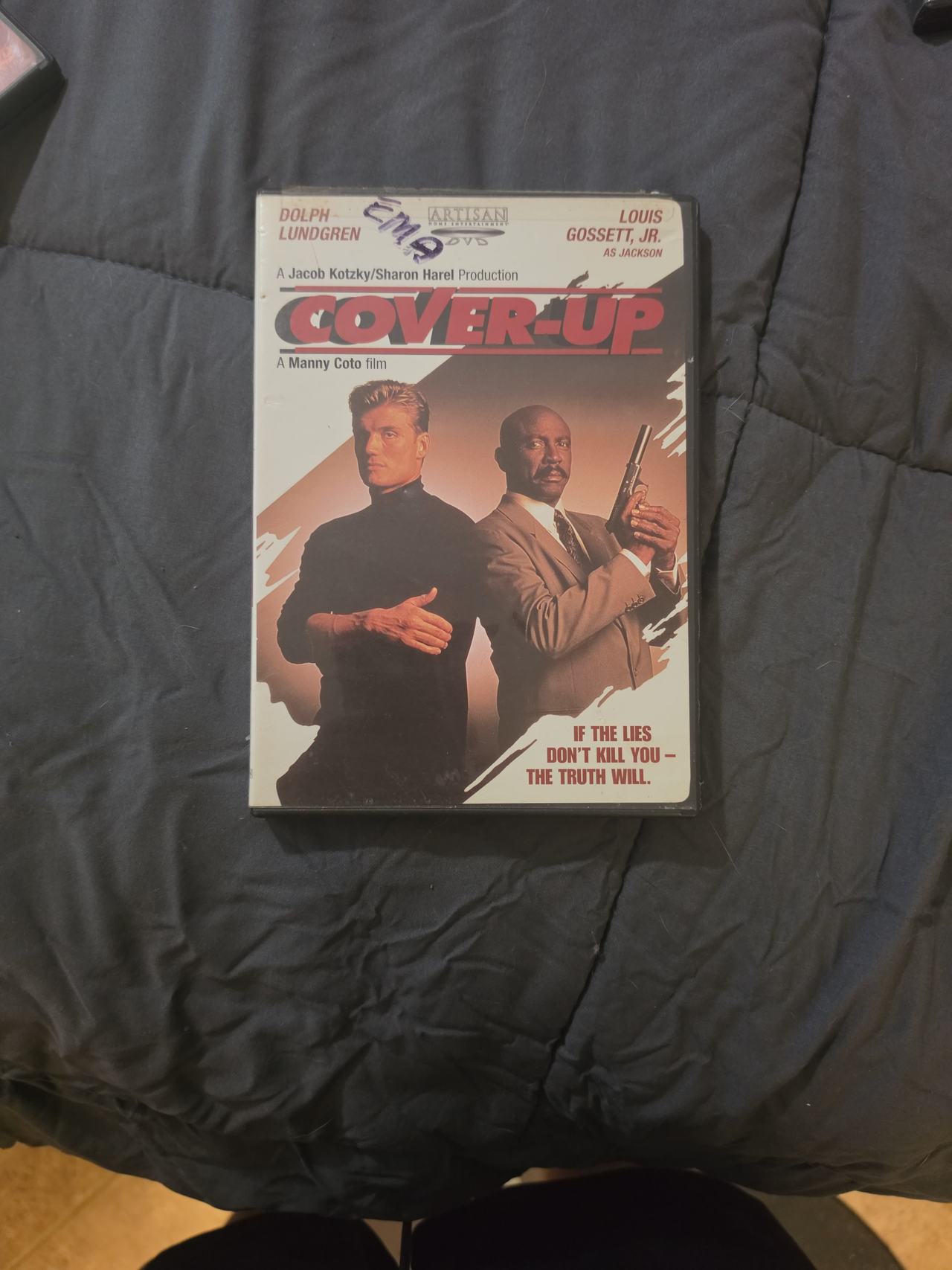 Cover-Up (DVD, 1991) Dolph Lundgren Louis Gossett Jr.