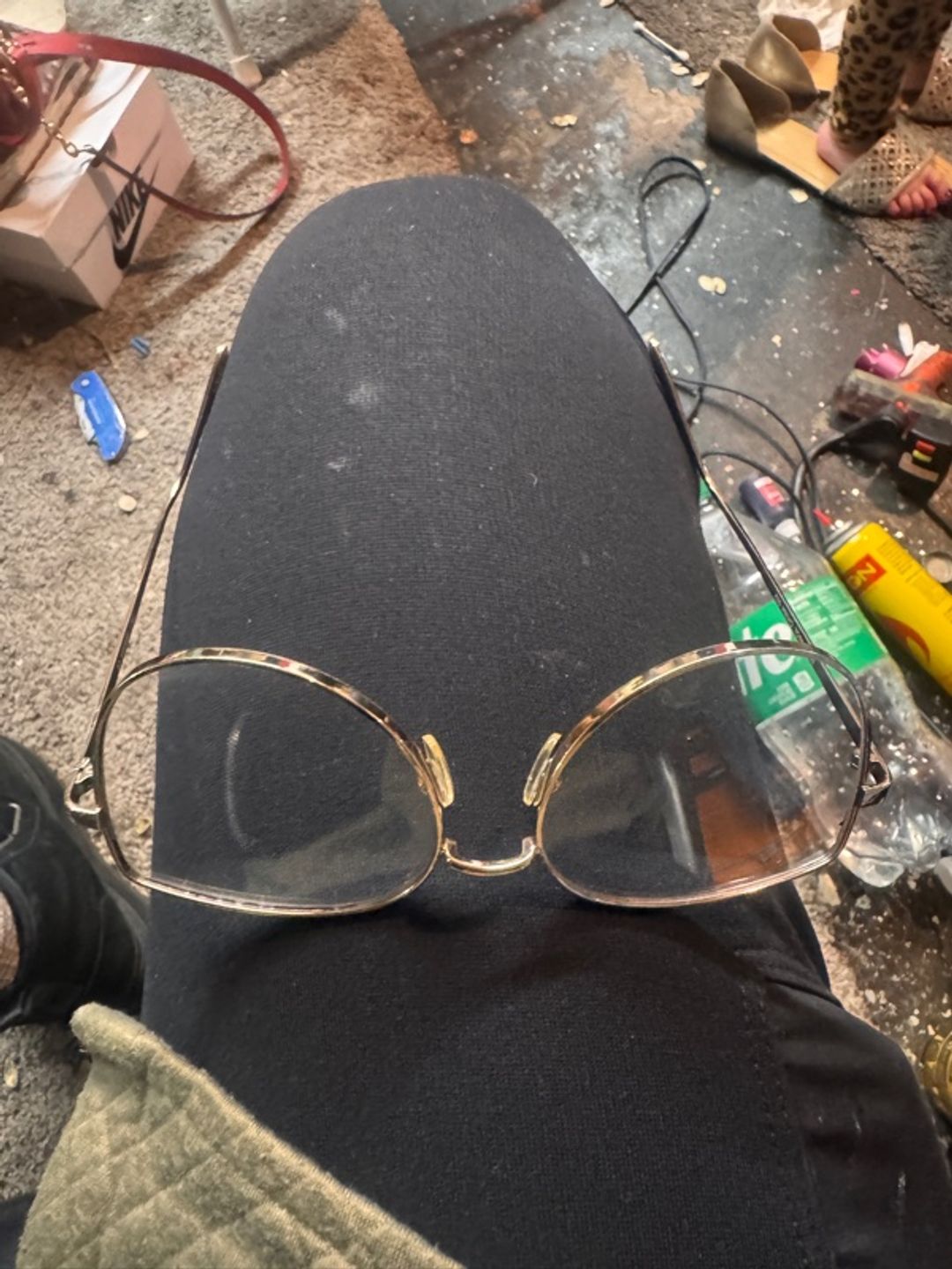 Christian Dior Vintage 2145 Gold and Tortoise Eyeglasses