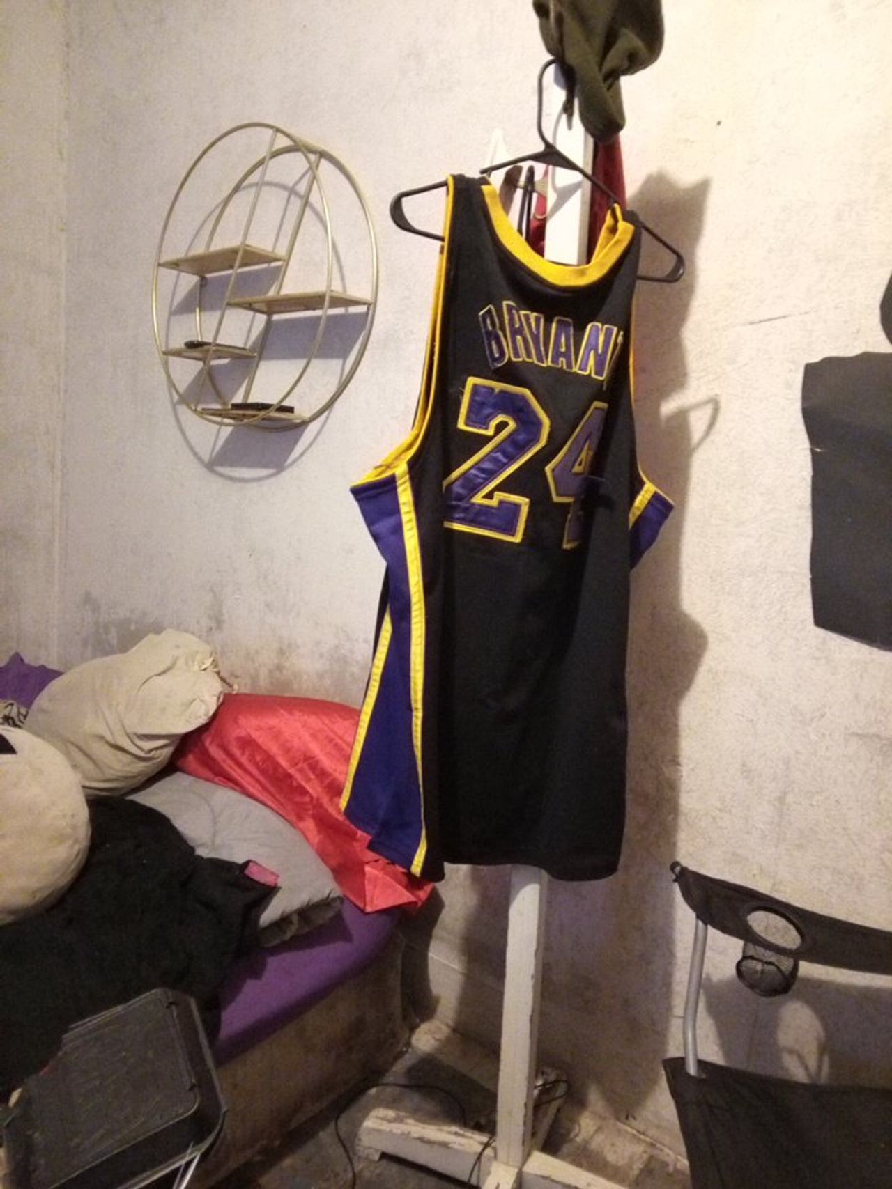 Nike Kobe Bryant Los Angeles Lakers #24 Swingman Jersey Black Mamba Edition