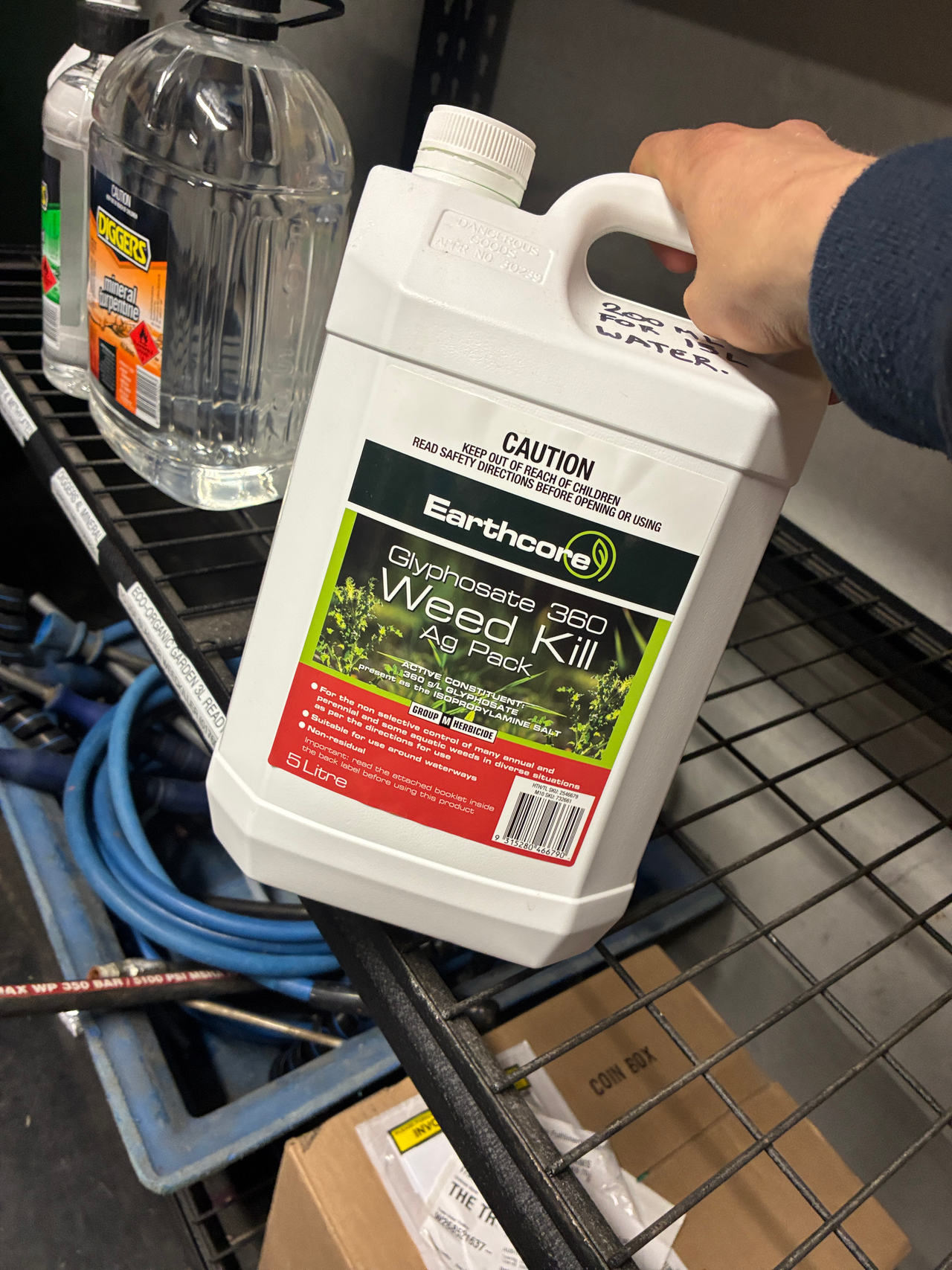 Earthcore Glyphosate 360 Weed Kill Ag Pack