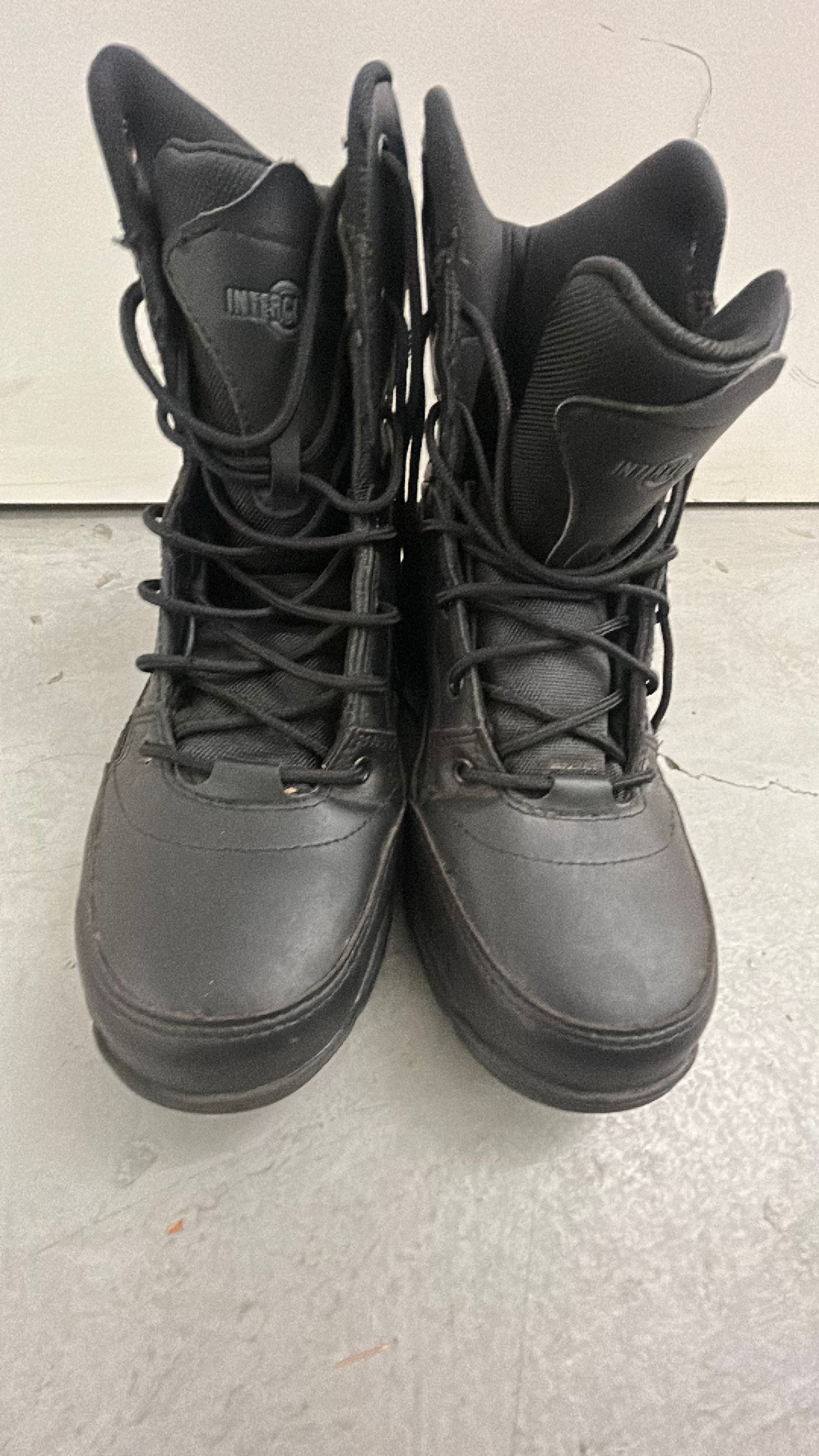 Interceptor Force Tactical Steel Toe Boots Black size 10.5 - Image 6
