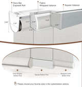 Motorized Roller Shade: Blackout, Rechargeable, Compatible with Alexa - Image 2