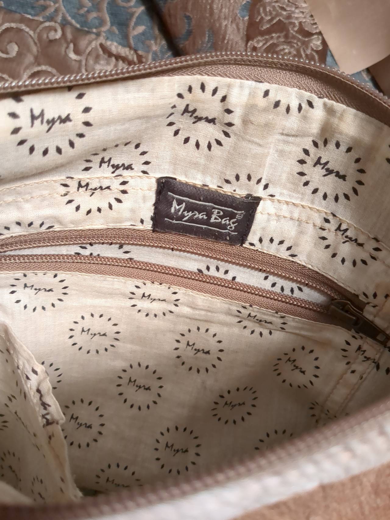 Mychailo Cowhide and Woven Crossbody Bag