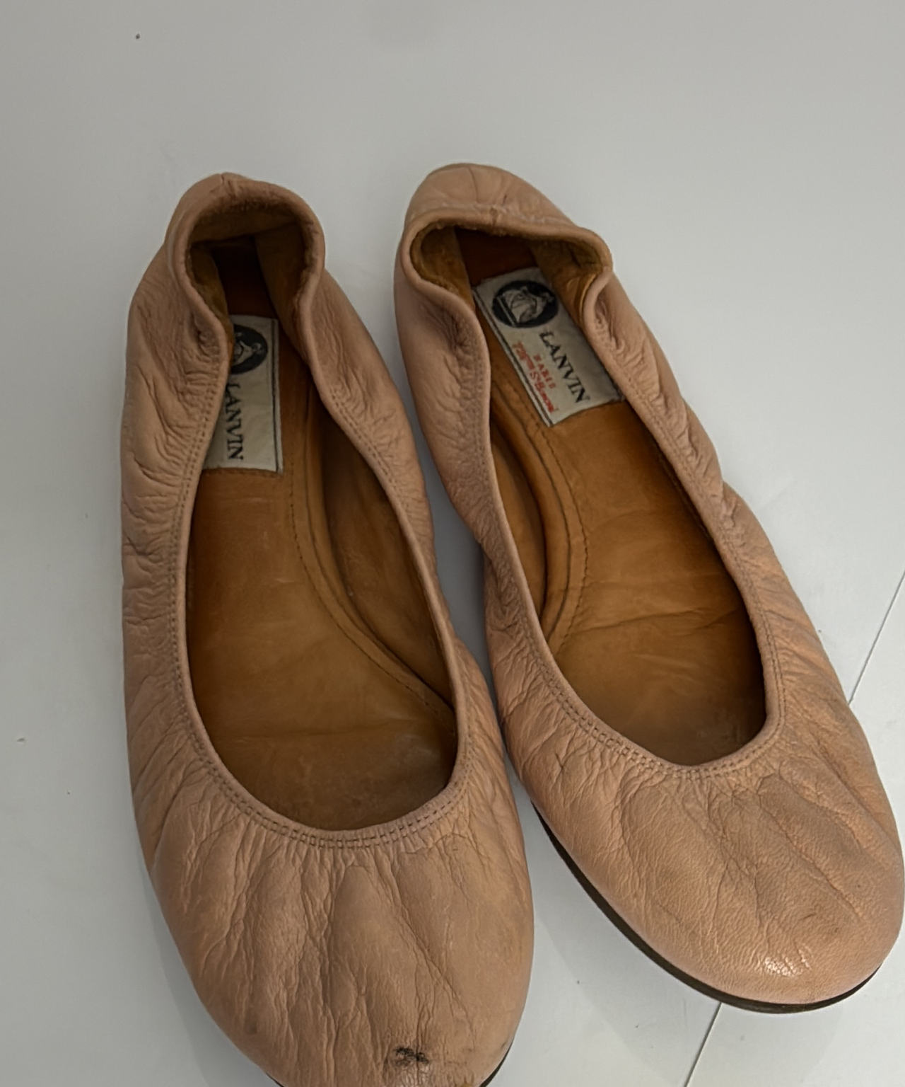 Lanvin Leather Ballet Flats