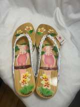 Woodies Cockatoo Floral Wooden Platform Sandals - Image 6