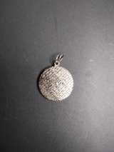 New Jersey State Seal Two-Tone Pendant Charm - Image 1