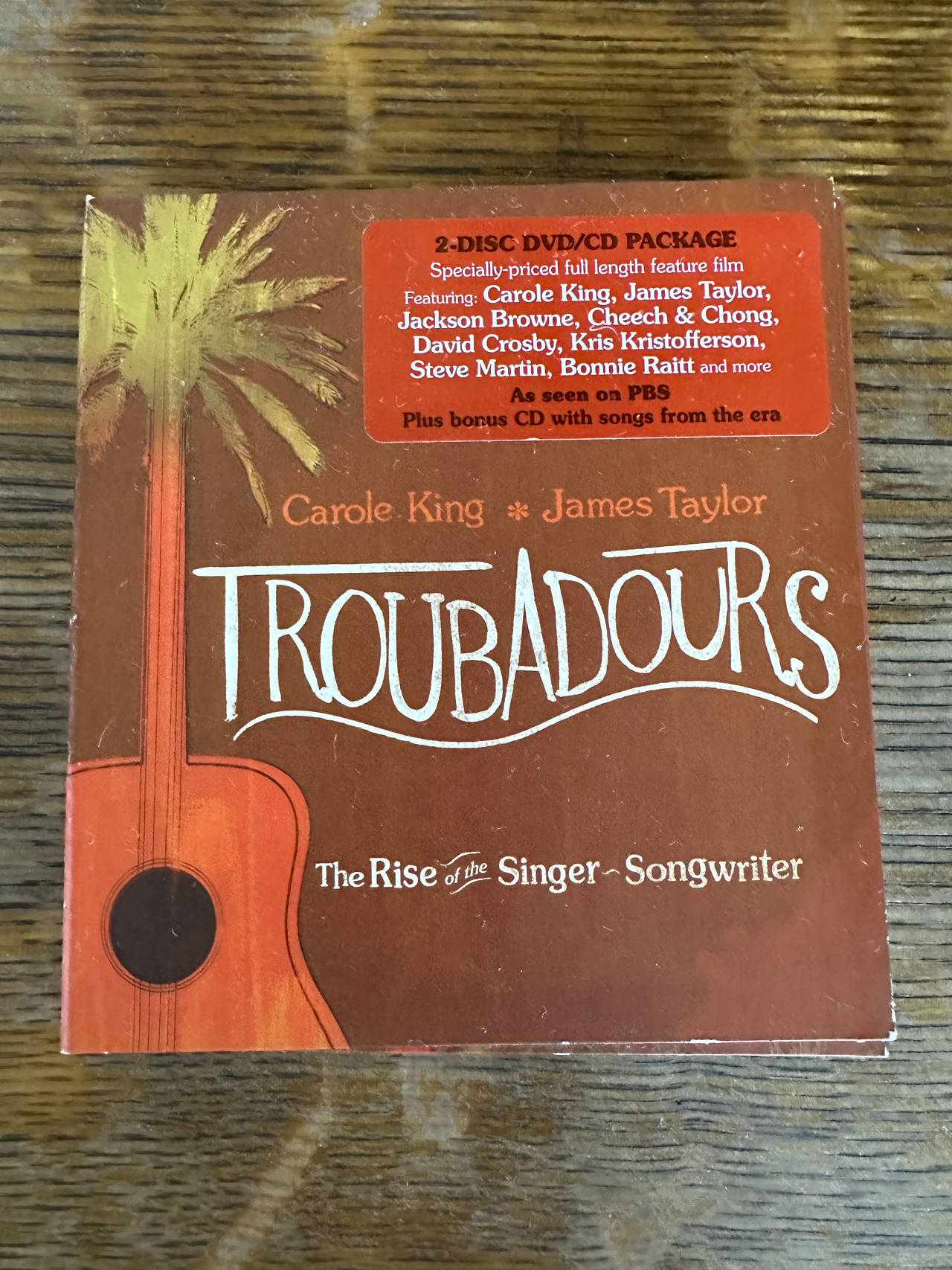 Troubadours: The Rise of the Singer-Songwriter (DVD/CD)