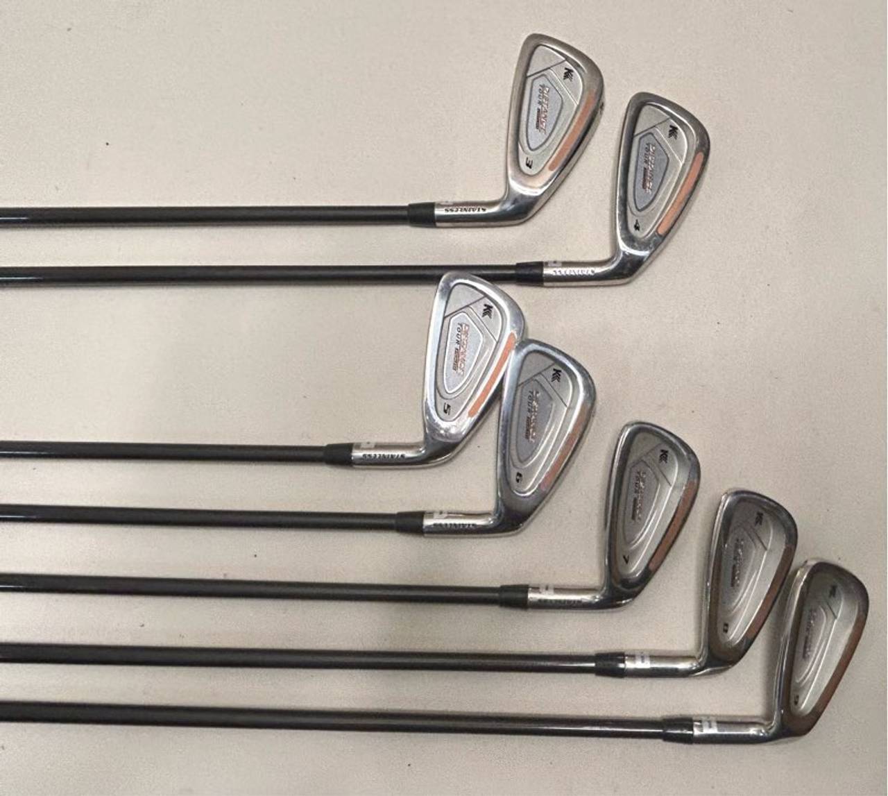 Knight Distance VX graphite shaft Tour Series Iron Set RH