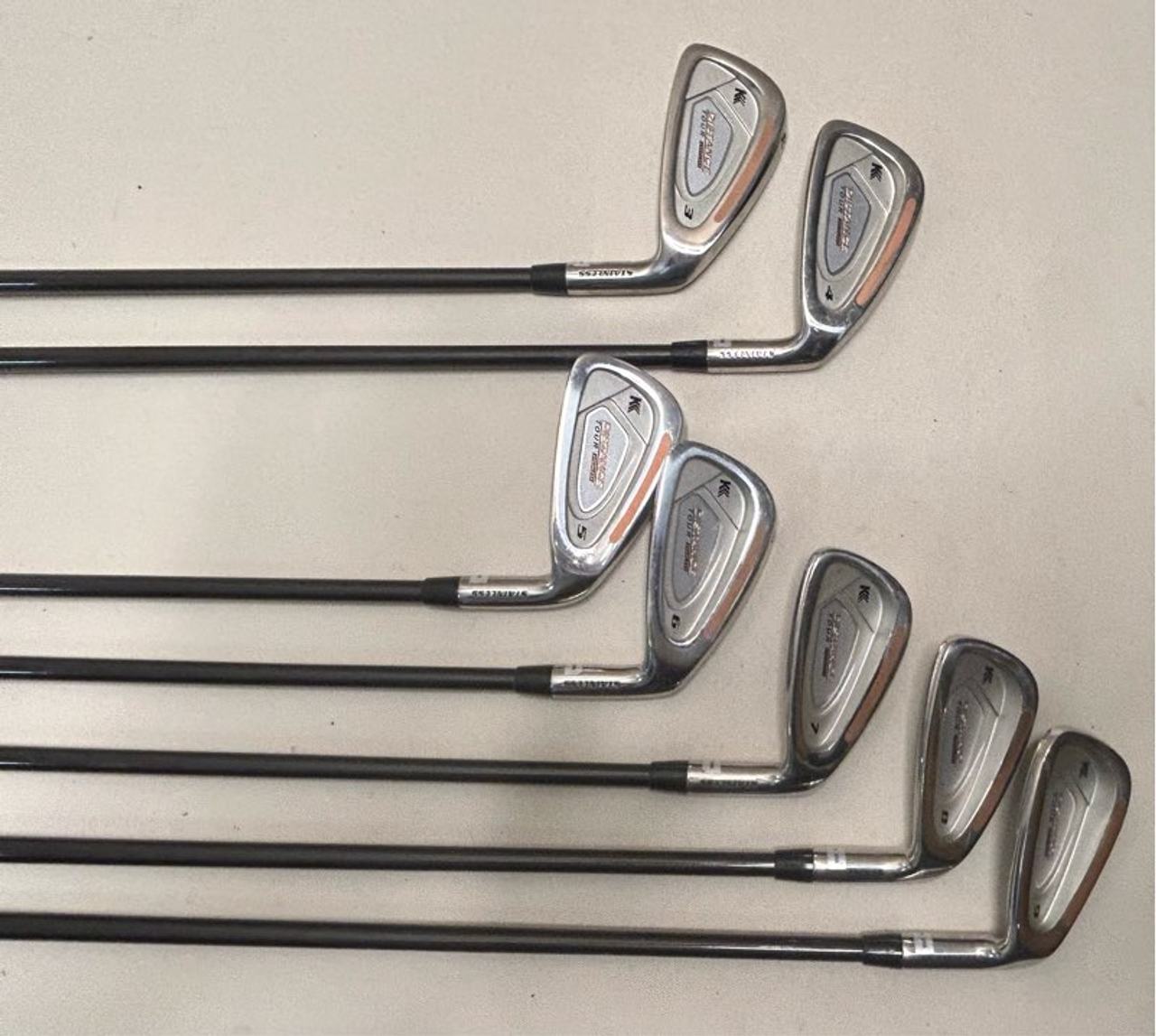Knight Distance VX graphite shaft Tour Series Iron Set RH