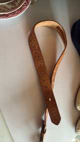 Hooey Tooled Leather Western Belt - Image 7