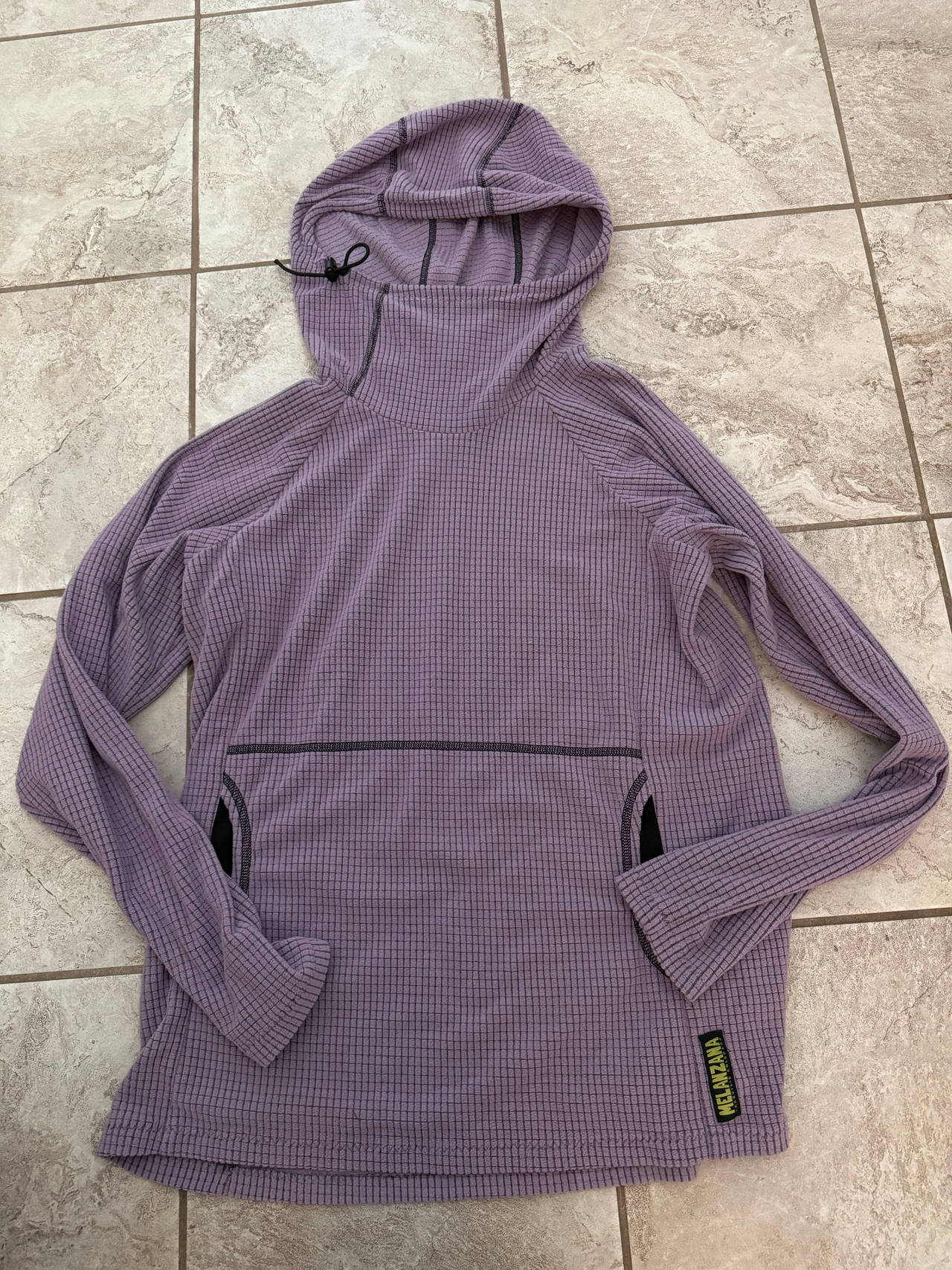 Melanzana Micro Grid Hoodie