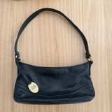 Colorado Black Leather Shoulder Bag - Image 1