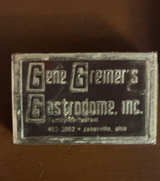 Gene Greiner's Gastrodome Vintage Matchbox - Image 1