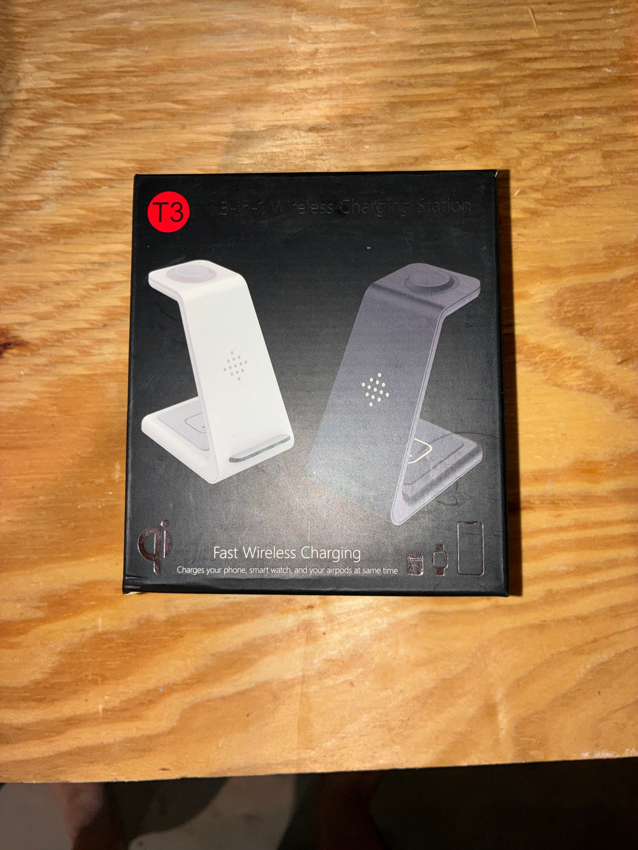 T3 3-in-1 Fast Wireless Charging Station