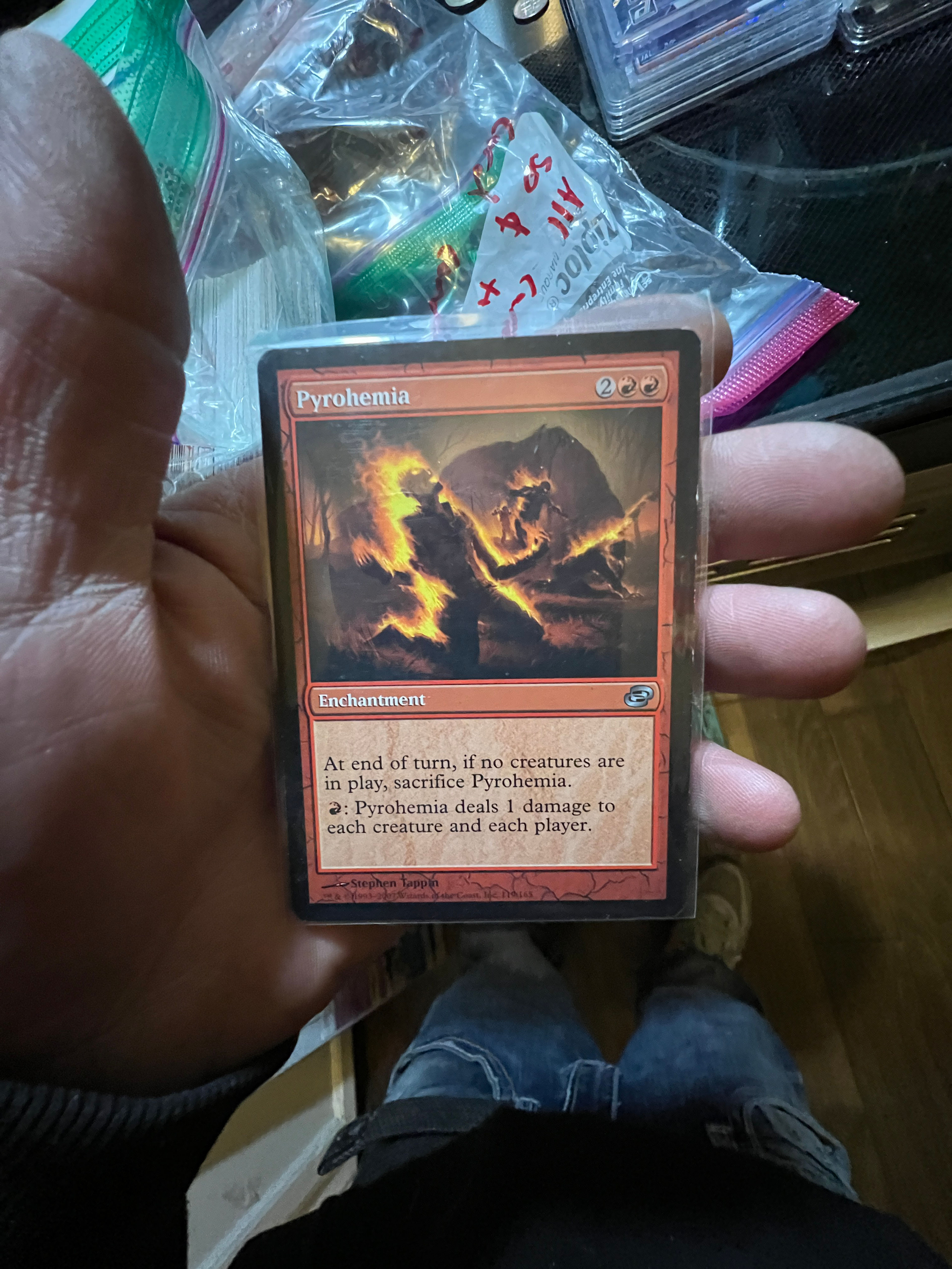 Magic: The Gathering Pyrohemia  Card
