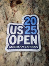 2025 US Open American Express Adhesive Patch - Image 1