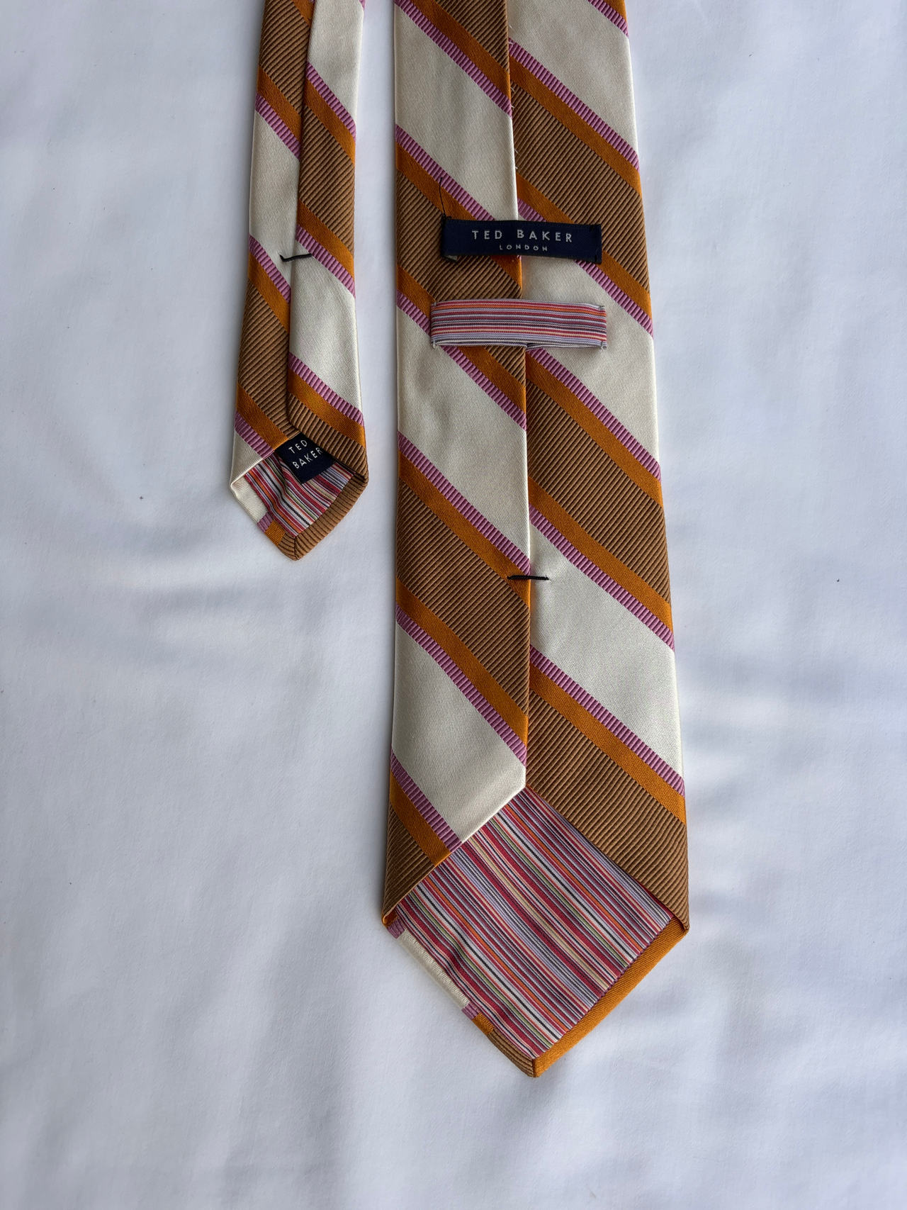 Ted Baker London Silk Striped Tie