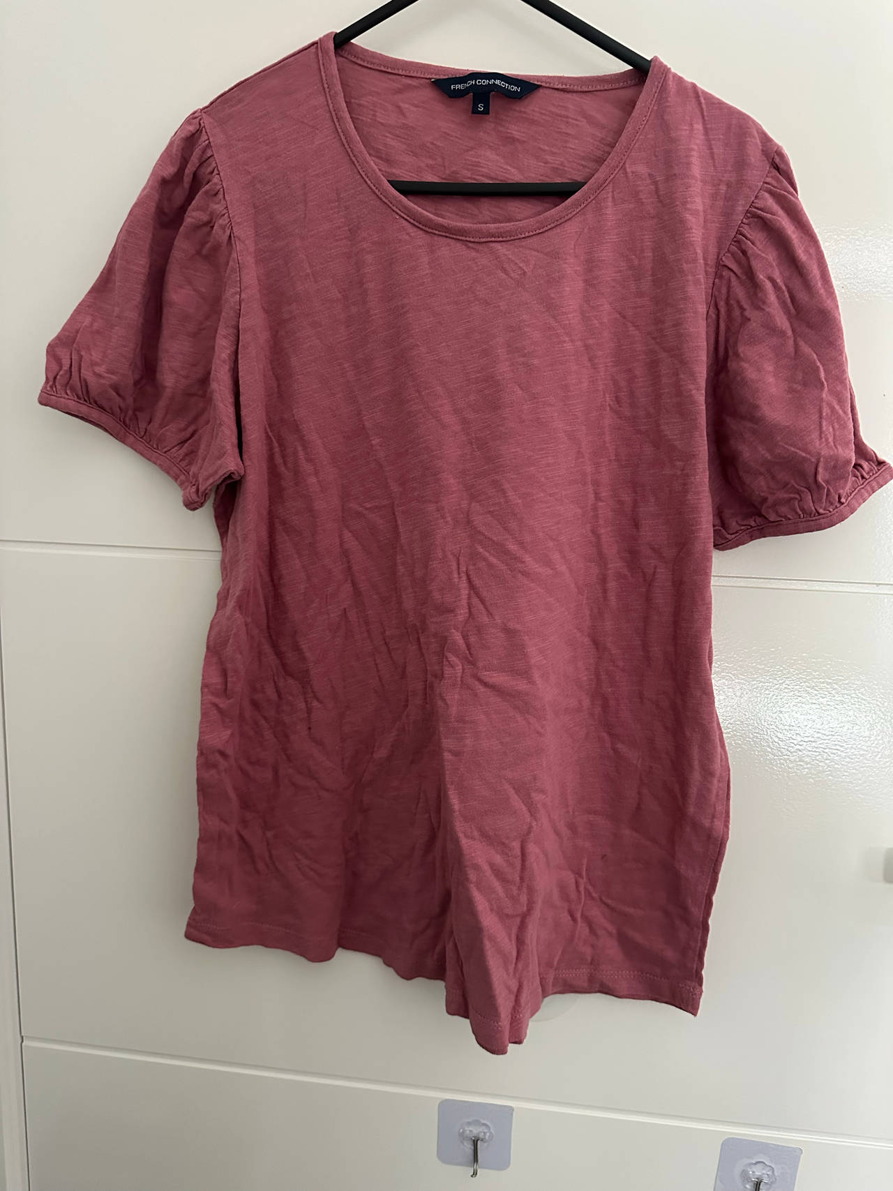 French Connection Puff Sleeve T-Shirt