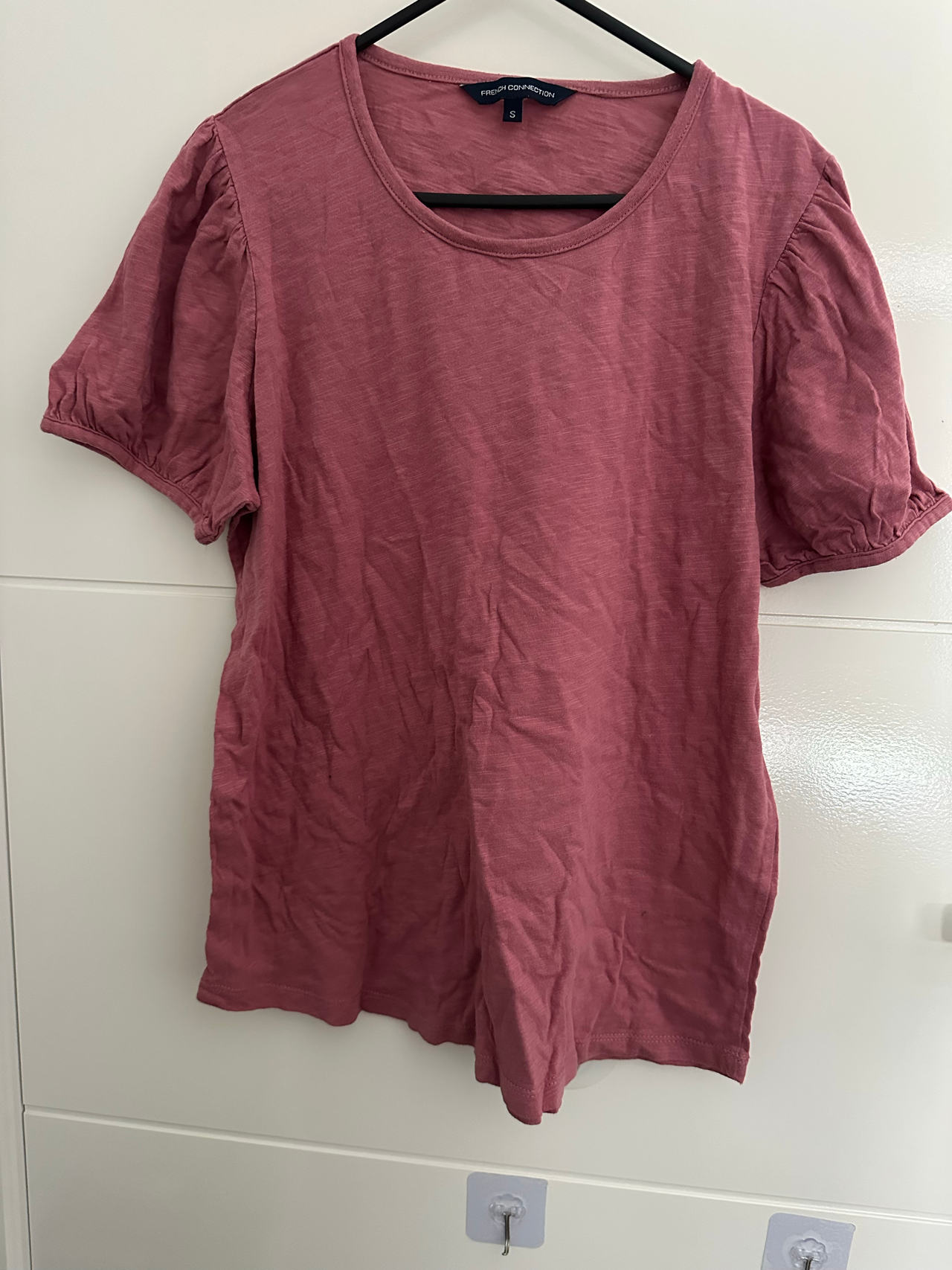 French Connection Puff Sleeve T-Shirt