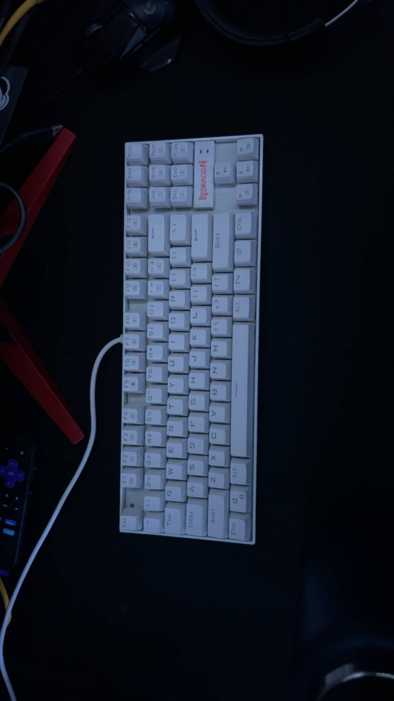 Redragon K552 Mechanical Gaming Keyboard White