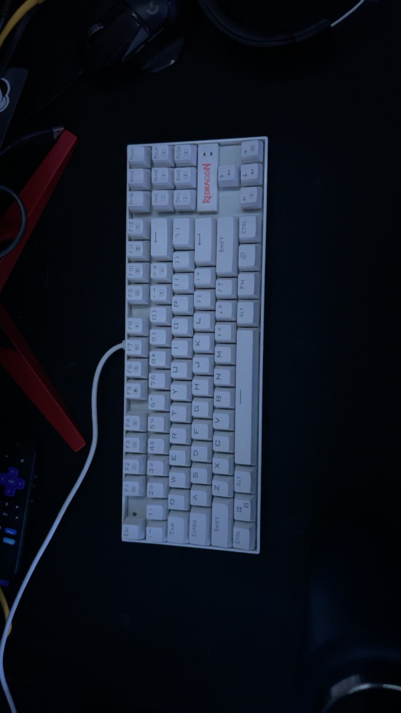 Redragon K552 Mechanical Gaming Keyboard White