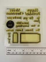 Inkadinkado Clear Stamps Gift Tags and Sentiments - Image 2