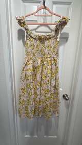 BCBGeneration Smocked Floral Midi Dress Size 12 - Image 3