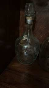 Vintage Wooden China Cabinet Hutch - Image 3