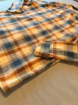 Faded Glory men's long-sleeve plaid flannel shirt Large 42-44 - Image 5