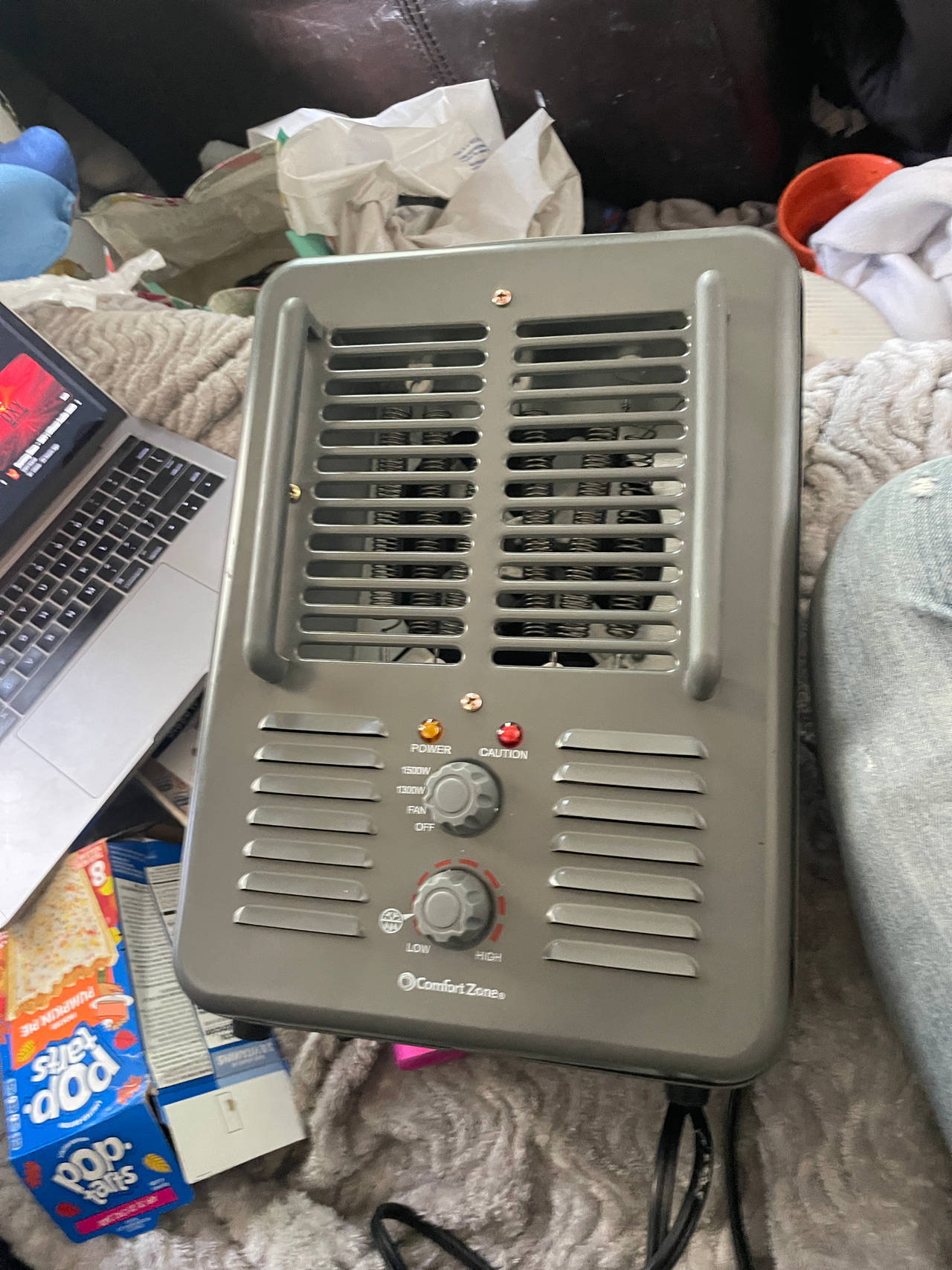 Comfort Zone Electric Utility Heater