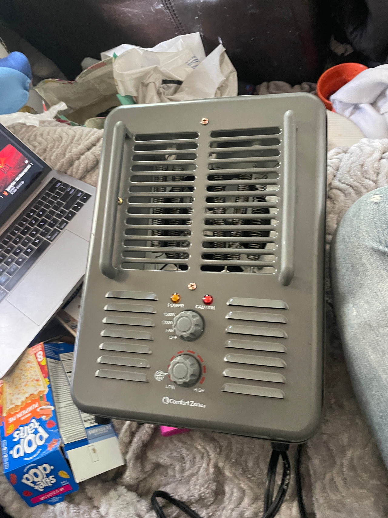 Comfort Zone Electric Utility Heater