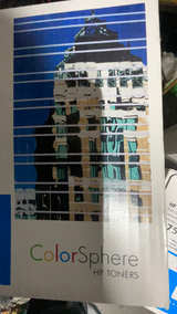 HP color LaserJet print cartridge Q7581A Cartridge Cyan Cian colorsphere - Image 3