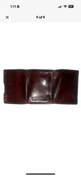 Rolf’s Cowhide Vintage Brown Leather Wallet - Image 3