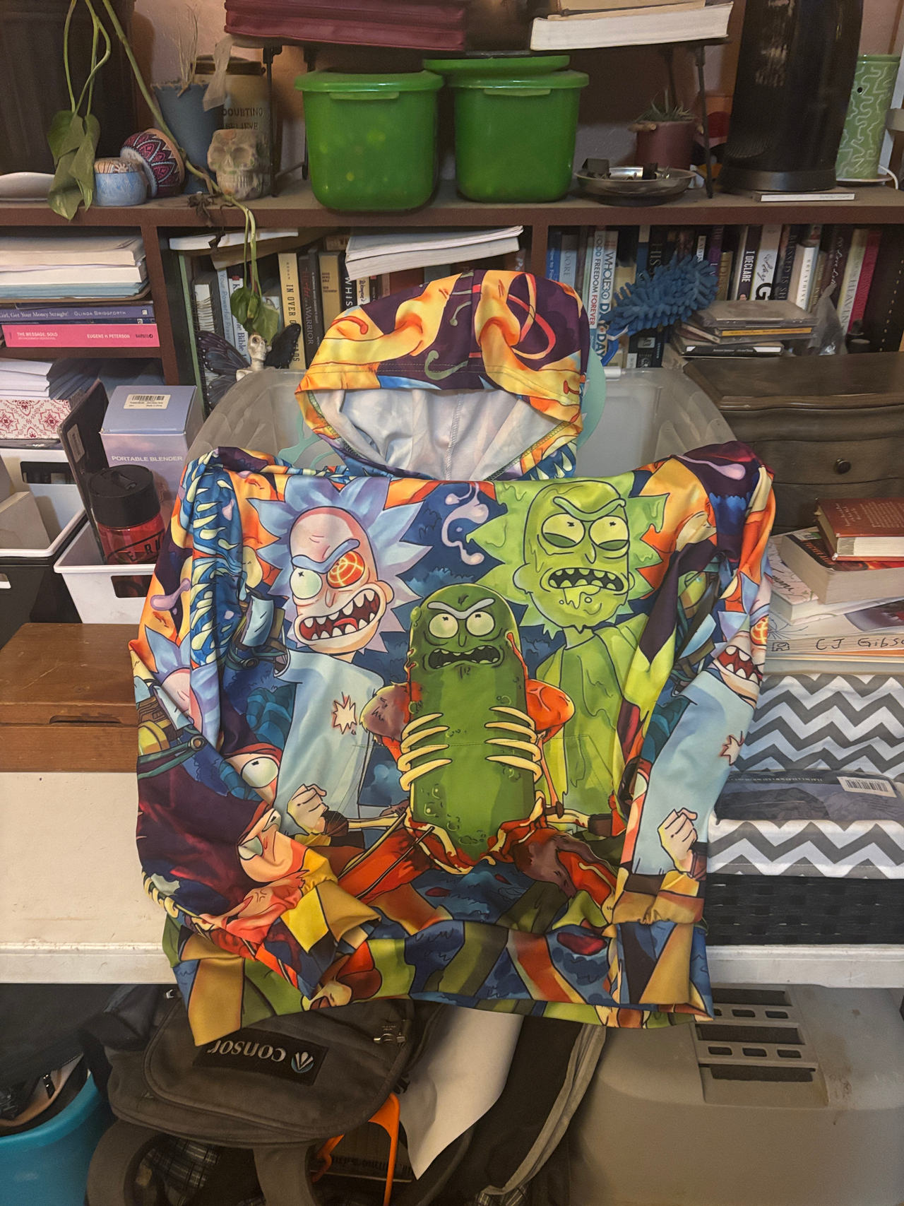 Rick and Morty Pickle Rick Hoodie