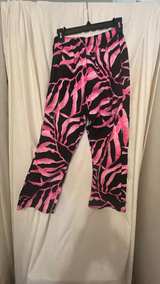 Sundeck Pink and Black Zebra Print Pants - Image 2