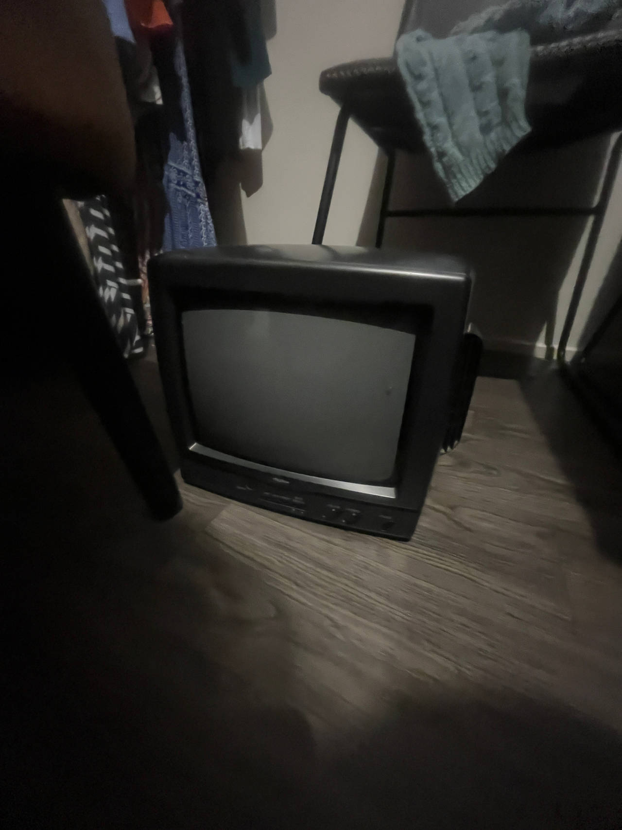 CRT TV with built-in VCR