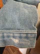 BBJ Los Angeles Distressed Cropped Denim Jacket - Image 6