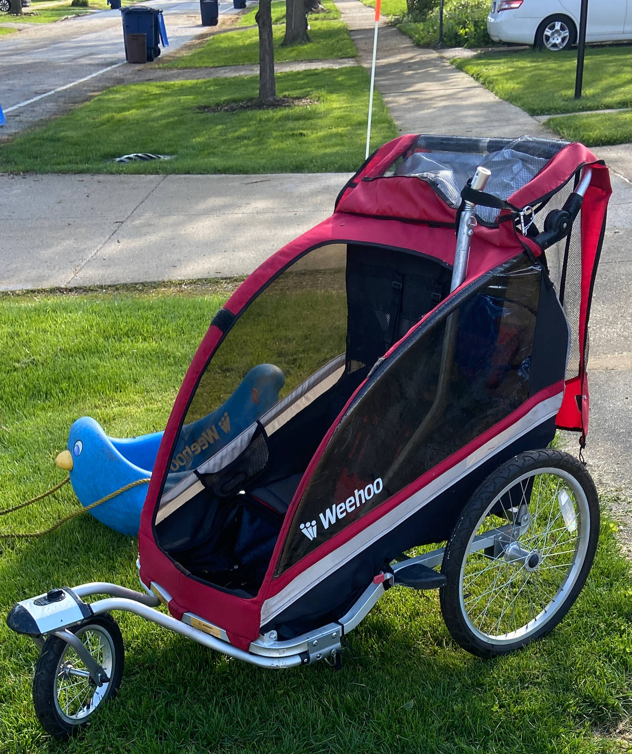 Weehoo Double Bike Trailer and Stroller