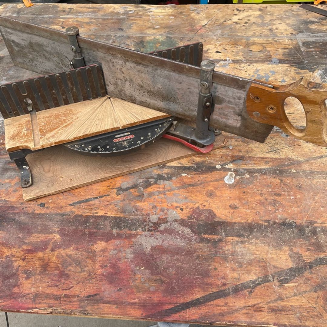 Stanley Mitre Box No. 2358A Vintage Heavy-Duty