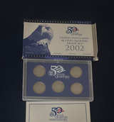 2002 United States Mint 50 State Quarters Proof Set - Image 1