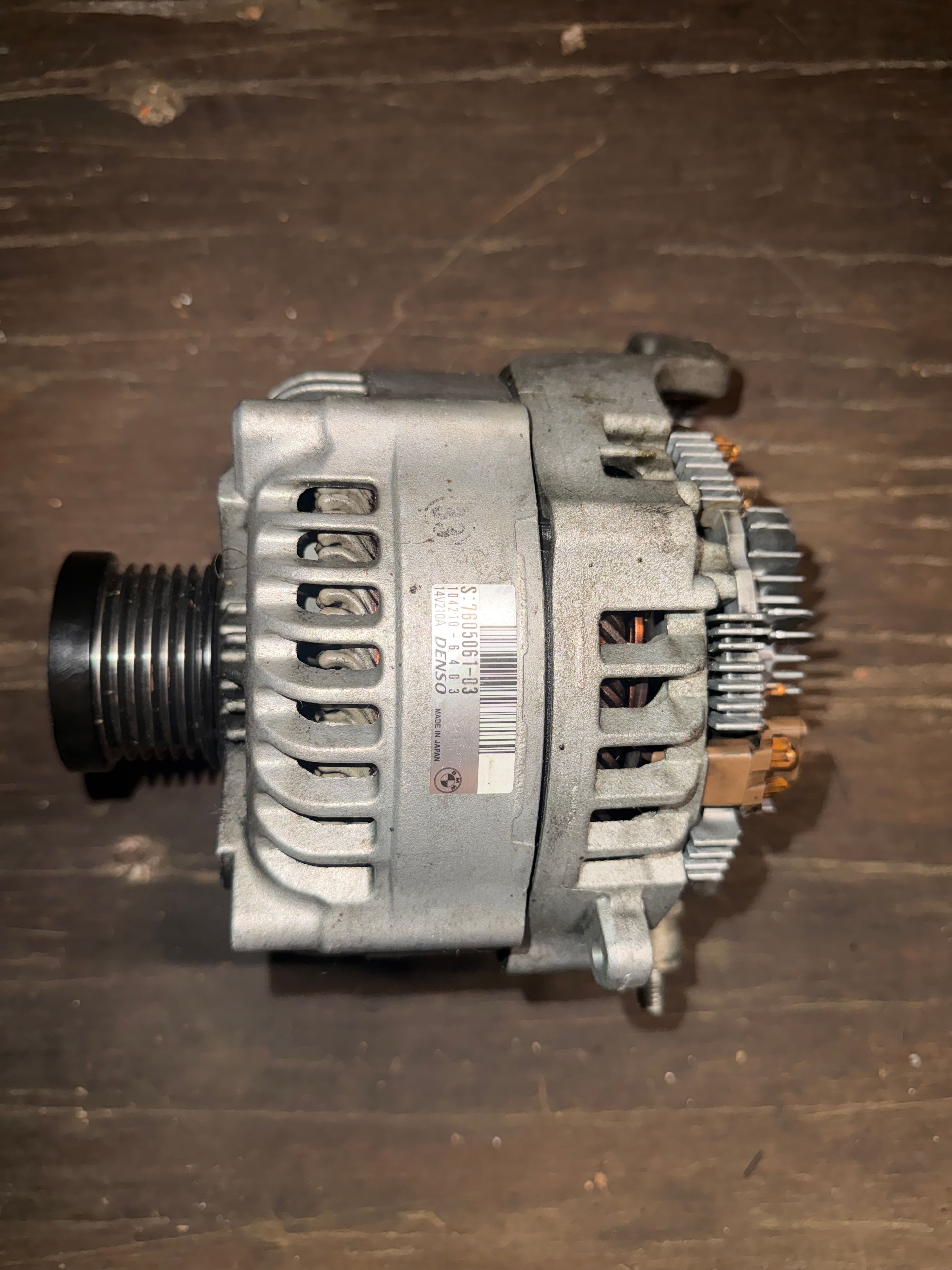 BMW Alternator 7605061-03 210 Amp