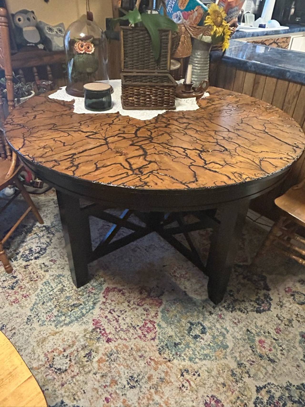 Luisolmedo Glow-in-the-Dark Fractal Table