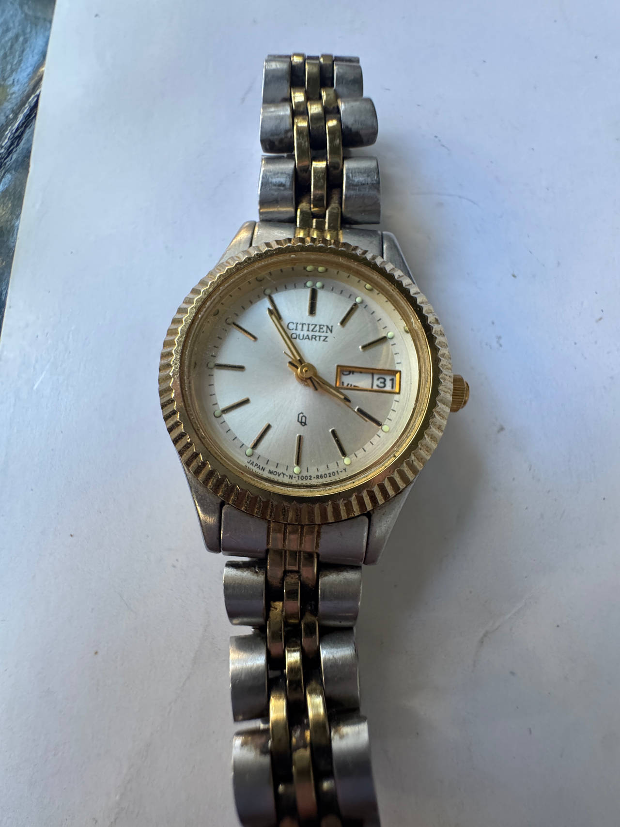 Citizen Quartz Two-Tone Day-Date Watch