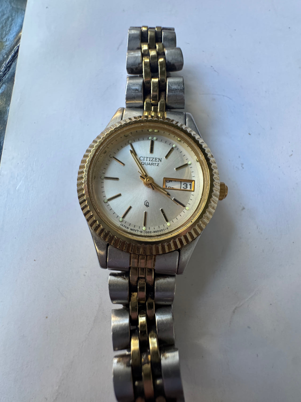 Citizen Quartz Two-Tone Day-Date Watch